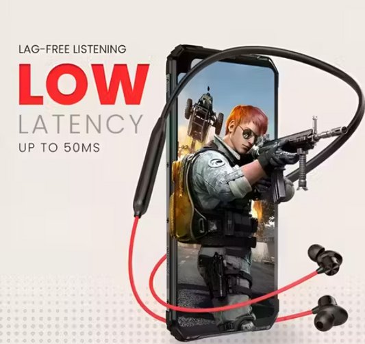 Z2 BLUETOOTH NECKBAND WITH 220 MAH BATTERY WITH 20 HOUR PLAY TIME