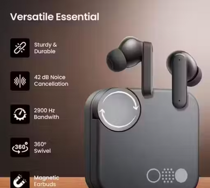 True Wireless Stereo (TWS) Earbuds with 2200mAh Battery Backup