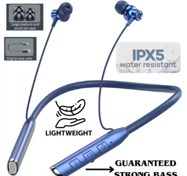 N80 FAST CHARGING 3 Days Backup,High Quality Sound,Pure Bass bluetooth neckband wireless headphone earbuds true wireless tws N