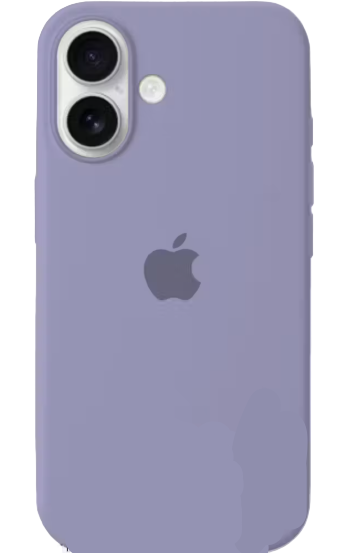 Silicon Back Cover iphone 16 Lavender