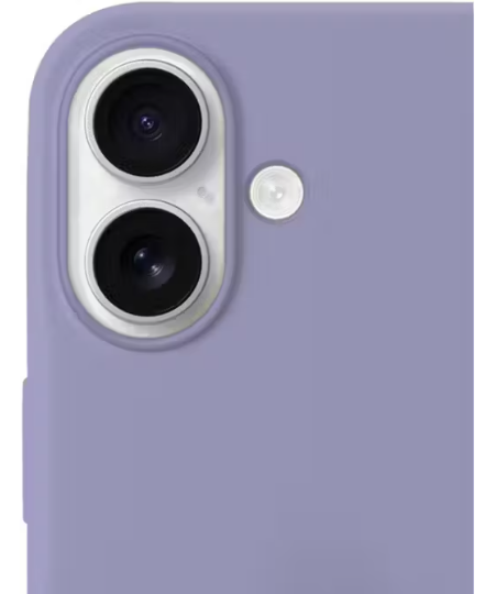 Silicon Back Cover iphone 16 Lavender